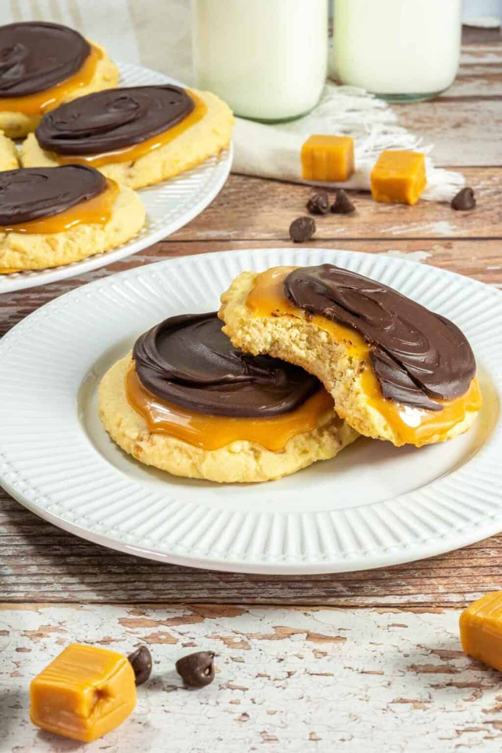 Crumbl Copycat Twix Cookies - Bake What You Love